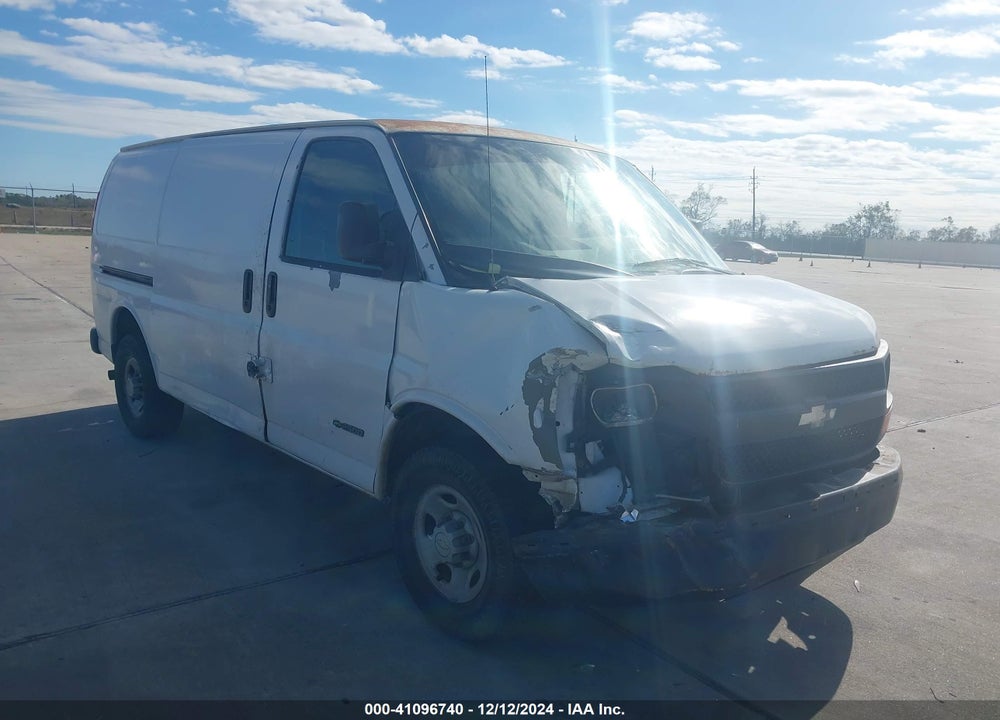 2006 CHEVROLET EXPRESS WORK VAN VIN: 1GCGG25VX61108493