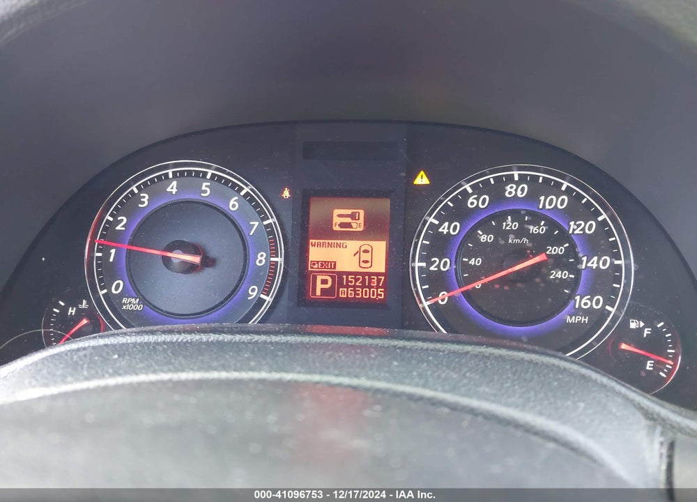 2009 INFINITI G37X VIN: JNKCV61F49M054667