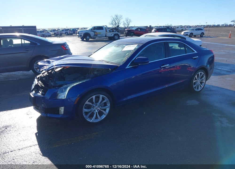2013 CADILLAC ATS VIN: 1G6AJ5S37D0138195