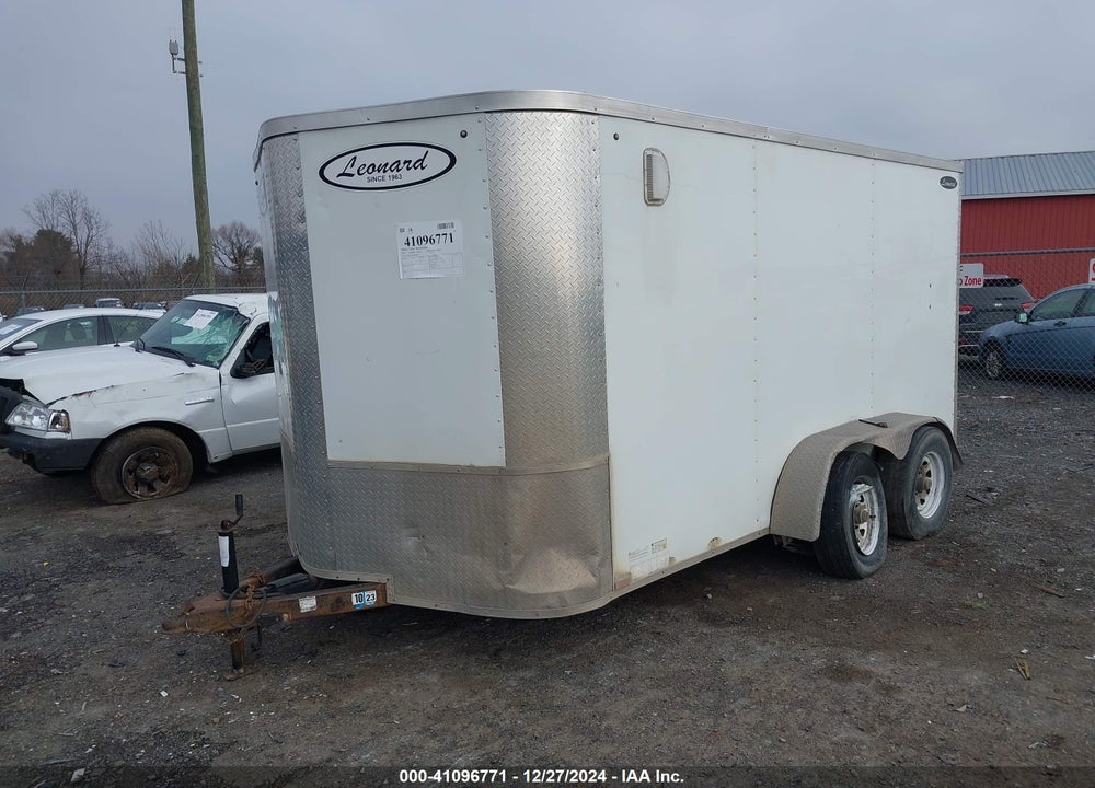 2019 ARISING INDUSTRIES 12FT ENCLOSED CARGO VIN: 5YCBE1225KH000817