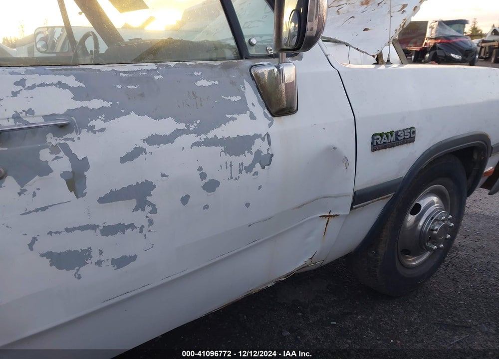 1991 DODGE D-SERIES D300/D350 VIN: 1B7ME3687MS211935