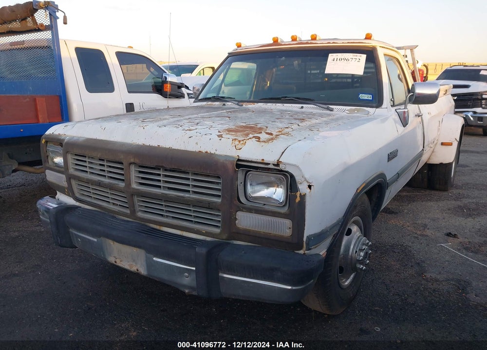 1991 DODGE D-SERIES D300/D350 VIN: 1B7ME3687MS211935