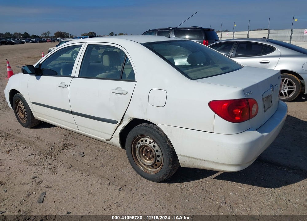 2004 TOYOTA COROLLA CE VIN: 2T1BR32E04C190399