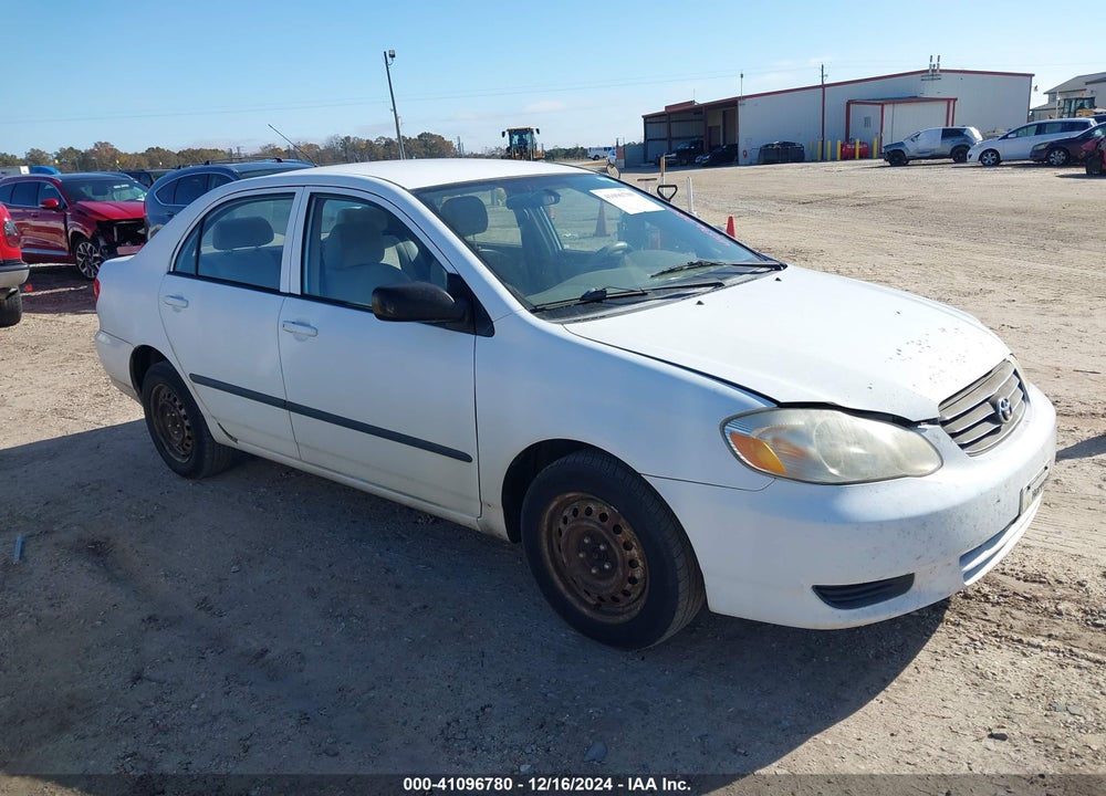 2004 TOYOTA COROLLA CE VIN: 2T1BR32E04C190399