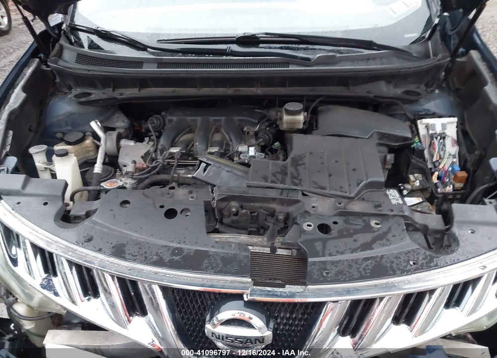 2009 NISSAN MURANO SL VIN: JN8AZ18W49W142343
