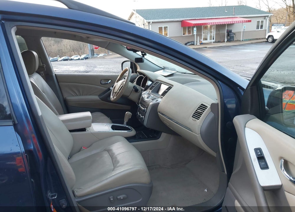 2009 NISSAN MURANO SL VIN: JN8AZ18W49W142343