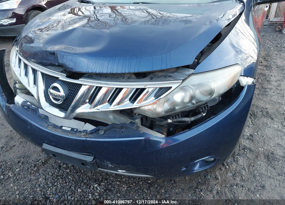 2009 NISSAN MURANO SL VIN: JN8AZ18W49W142343