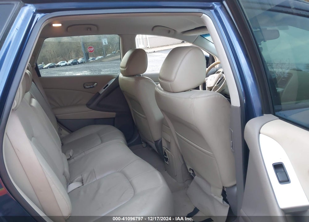 2009 NISSAN MURANO SL VIN: JN8AZ18W49W142343