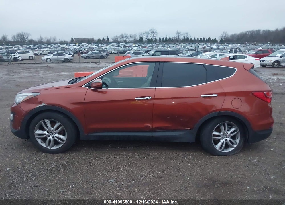 2013 HYUNDAI SANTA FE SPORT 2.0T VIN: 5XYZW3LA1DG009432