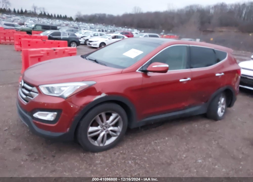 2013 HYUNDAI SANTA FE SPORT 2.0T VIN: 5XYZW3LA1DG009432