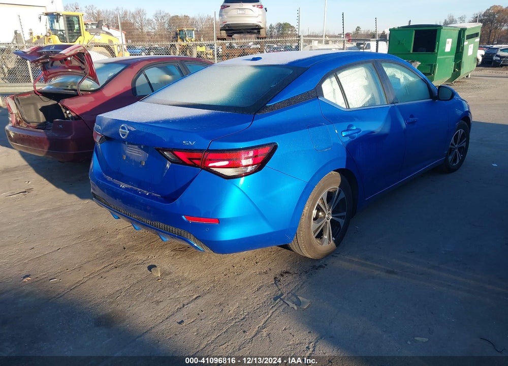 2023 NISSAN SENTRA SV XTRONIC CVT VIN: 3N1AB8CV6PY319605