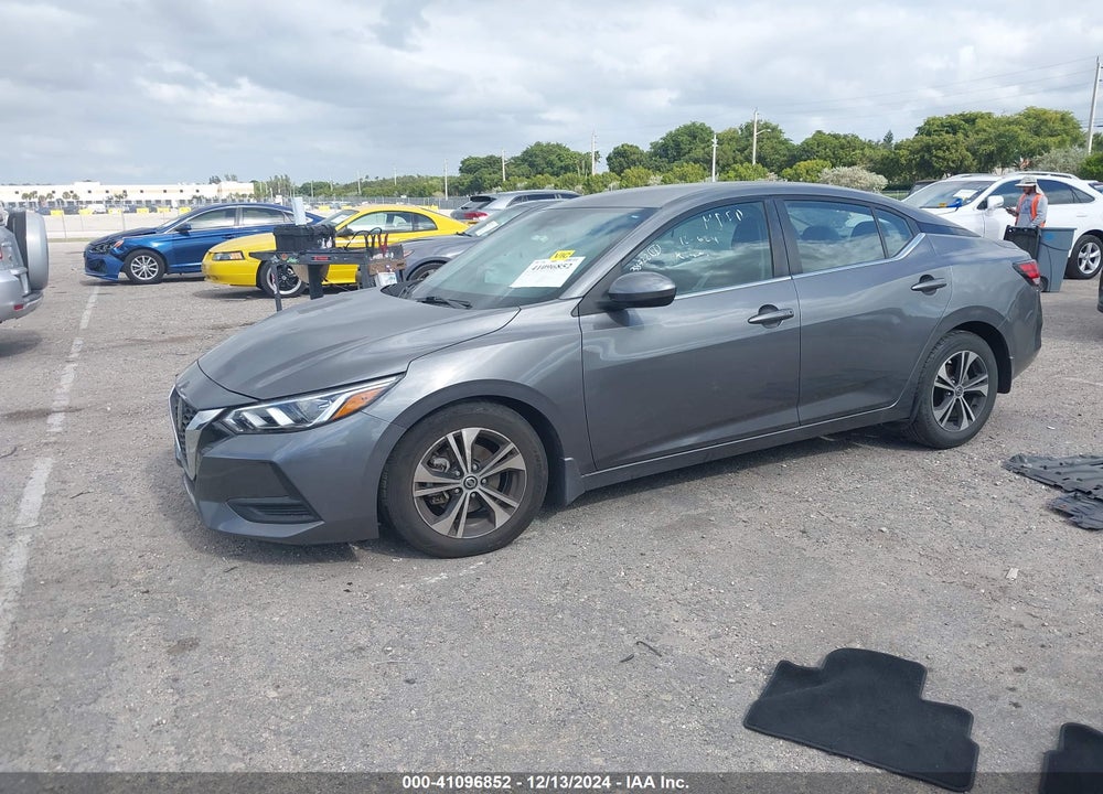 2021 NISSAN SENTRA SV XTRONIC CVT VIN: 3N1AB8CV6MY258722