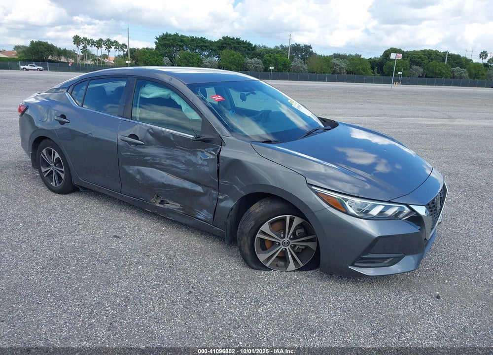 2021 NISSAN SENTRA SV XTRONIC CVT VIN: 3N1AB8CV6MY258722