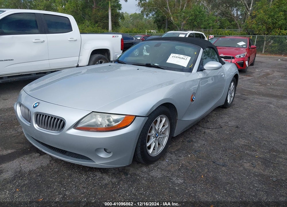 2003 BMW Z4 2.5I VIN: 4USBT33413LR60621