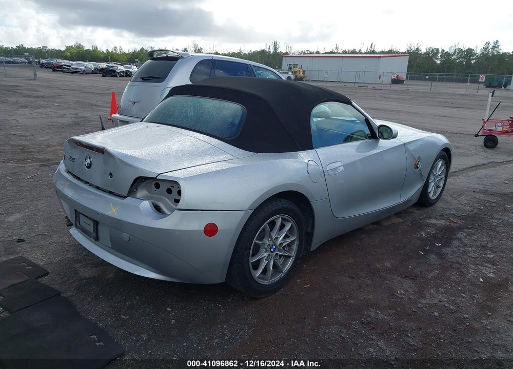 2003 BMW Z4 2.5I VIN: 4USBT33413LR60621