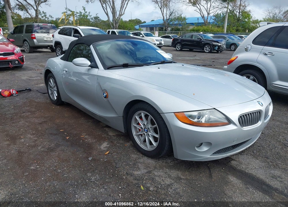 2003 BMW Z4 2.5I VIN: 4USBT33413LR60621