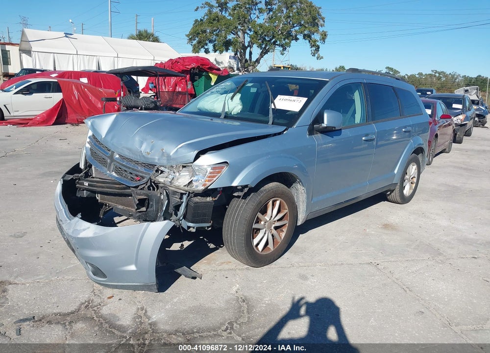 2013 DODGE JOURNEY SXT VIN: 3C4PDCBB1DT517674