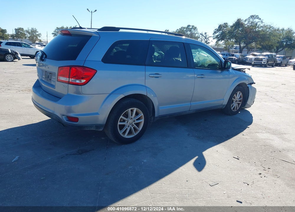 2013 DODGE JOURNEY SXT VIN: 3C4PDCBB1DT517674