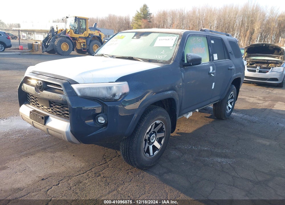 2024 TOYOTA 4RUNNER TRD OFF ROAD VIN: JTEPU5JR4R6286907