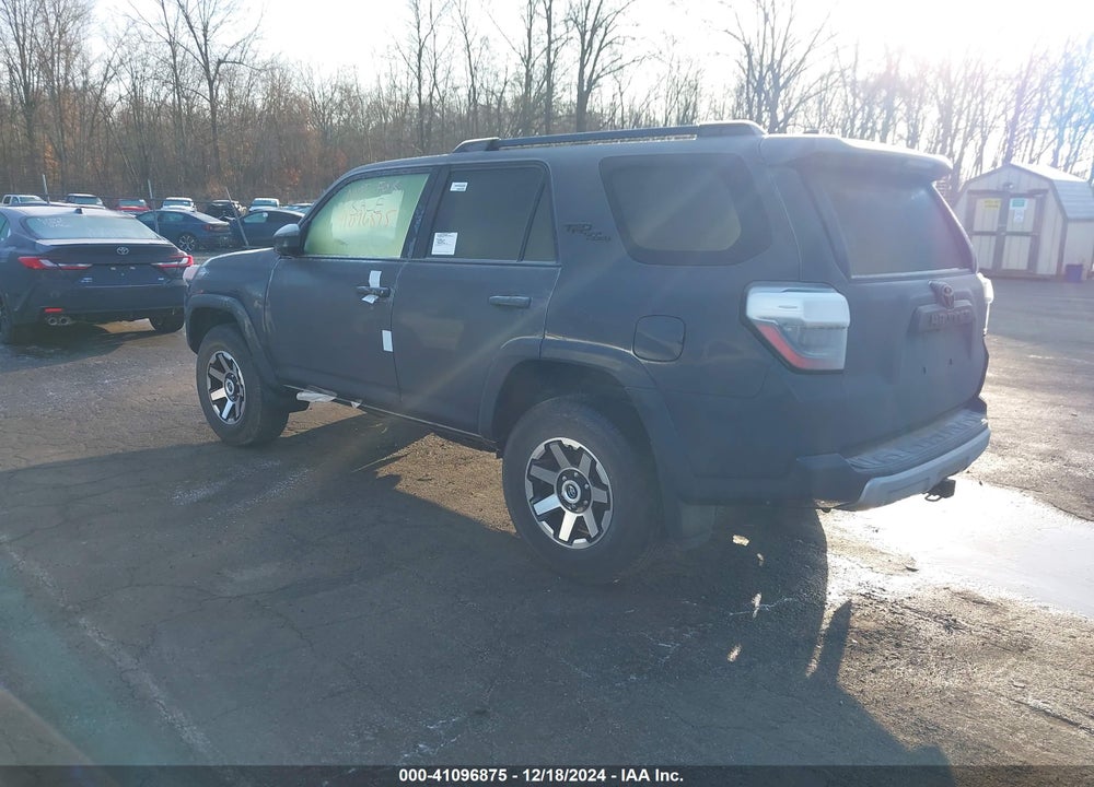 2024 TOYOTA 4RUNNER TRD OFF ROAD VIN: JTEPU5JR4R6286907
