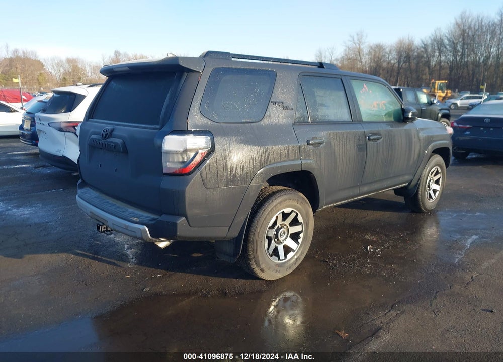 2024 TOYOTA 4RUNNER TRD OFF ROAD VIN: JTEPU5JR4R6286907