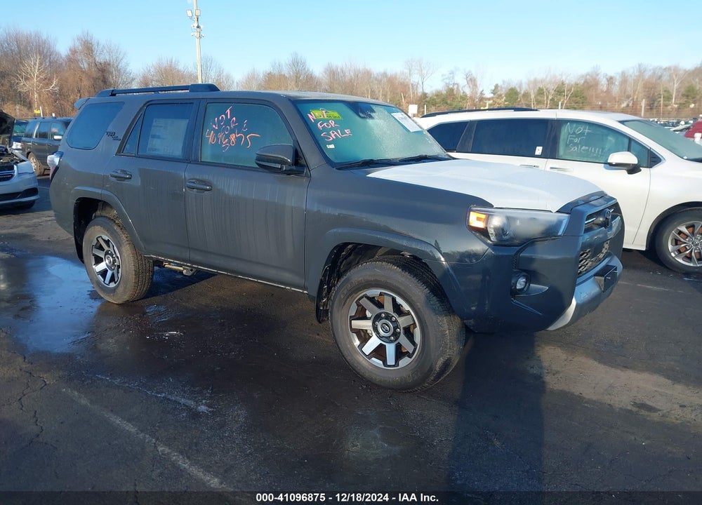 2024 TOYOTA 4RUNNER TRD OFF ROAD VIN: JTEPU5JR4R6286907