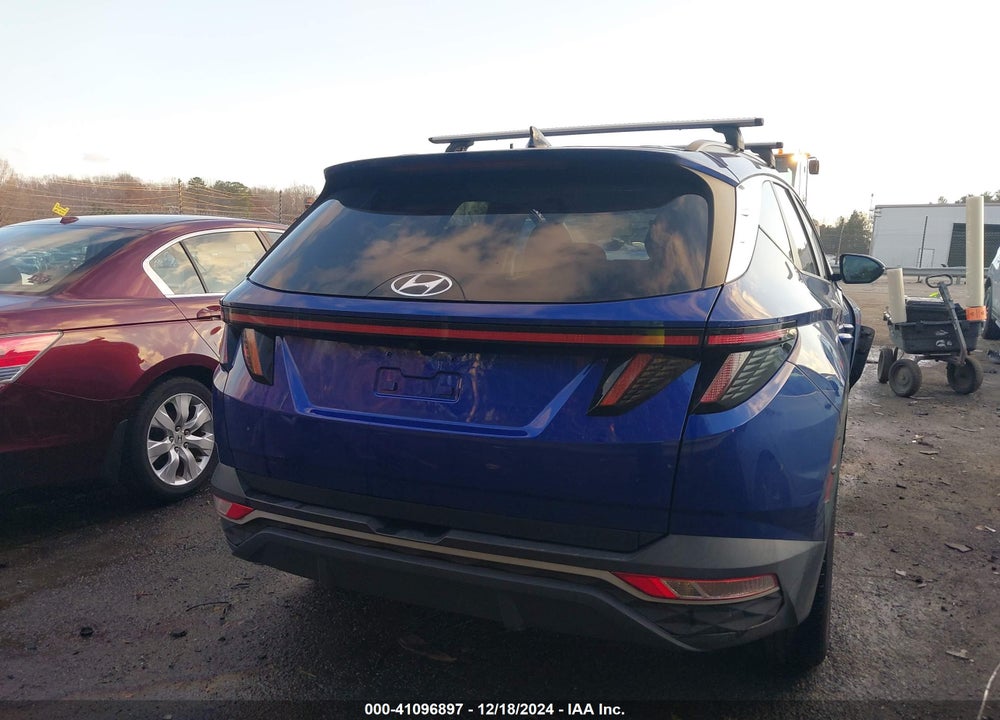 2022 HYUNDAI TUCSON SEL VIN: 5NMJF3AE8NH129755