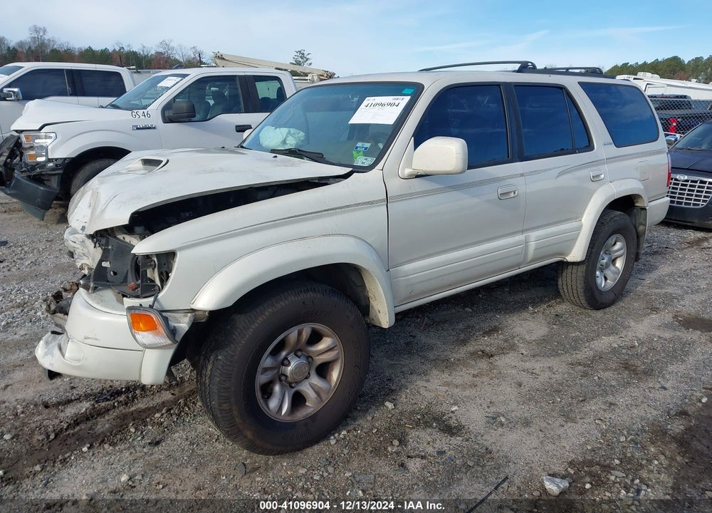 2002 TOYOTA 4RUNNER LIMITED V6 VIN: JT3GN87RX29000917