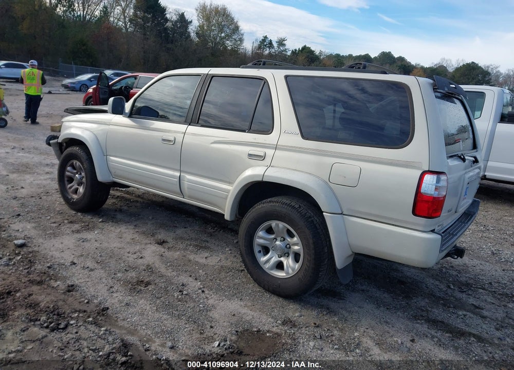 2002 TOYOTA 4RUNNER LIMITED V6 VIN: JT3GN87RX29000917