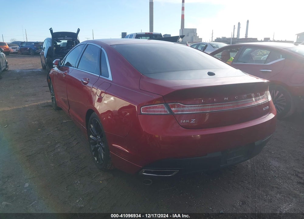 2013 LINCOLN MKZ VIN: 3LN6L2J91DR823046