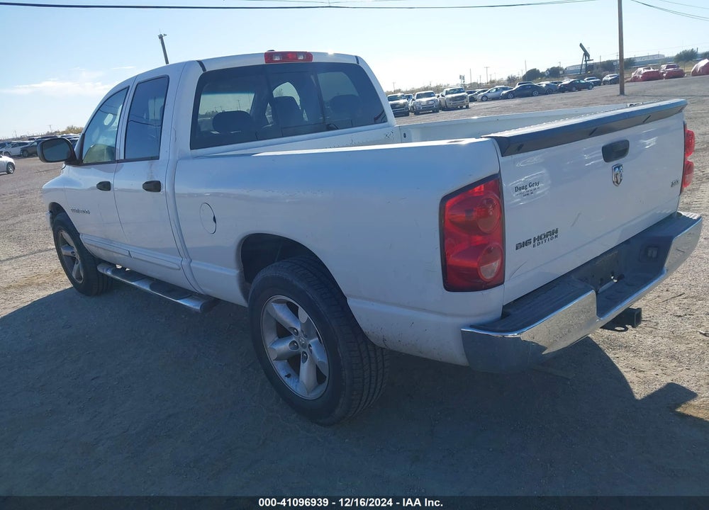 2007 DODGE RAM 1500 SLT VIN: 1D7HA18297S149989