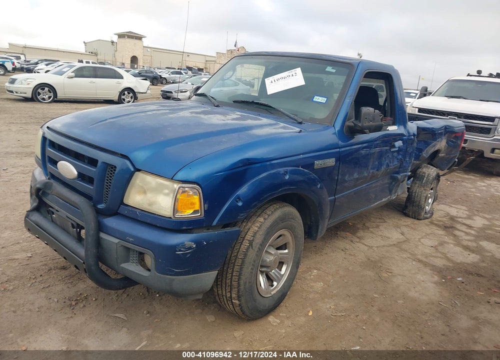 2007 FORD RANGER VIN: 1FTYR10U77PA29854