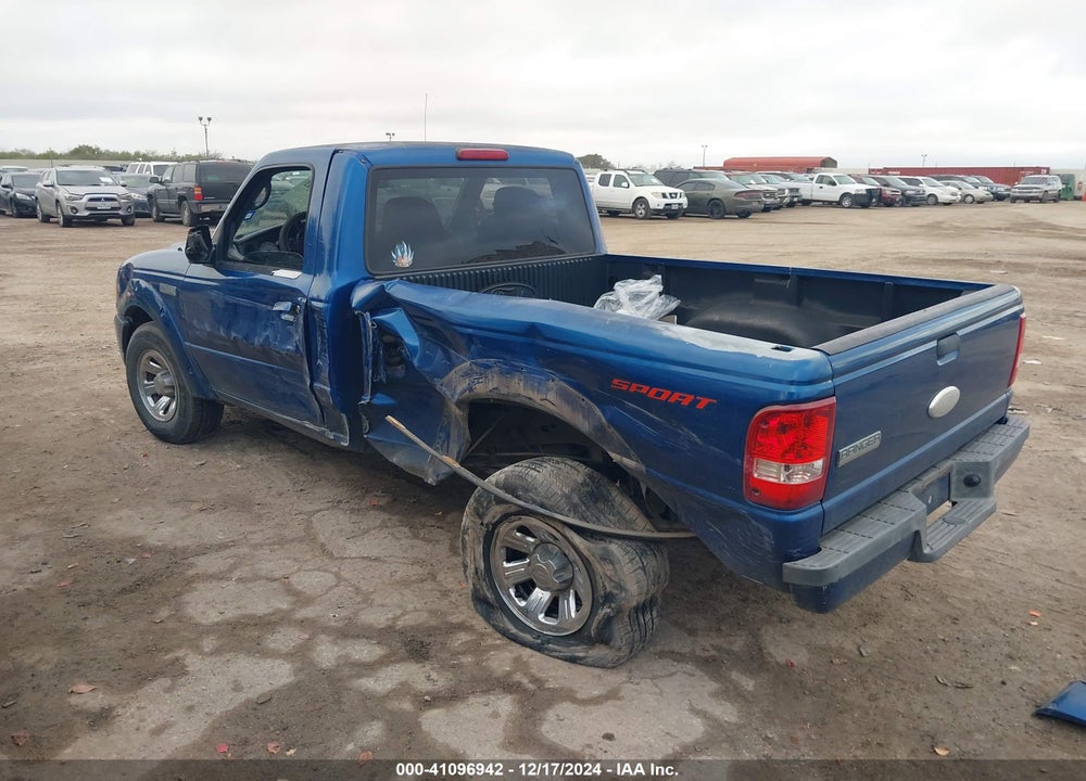 2007 FORD RANGER VIN: 1FTYR10U77PA29854