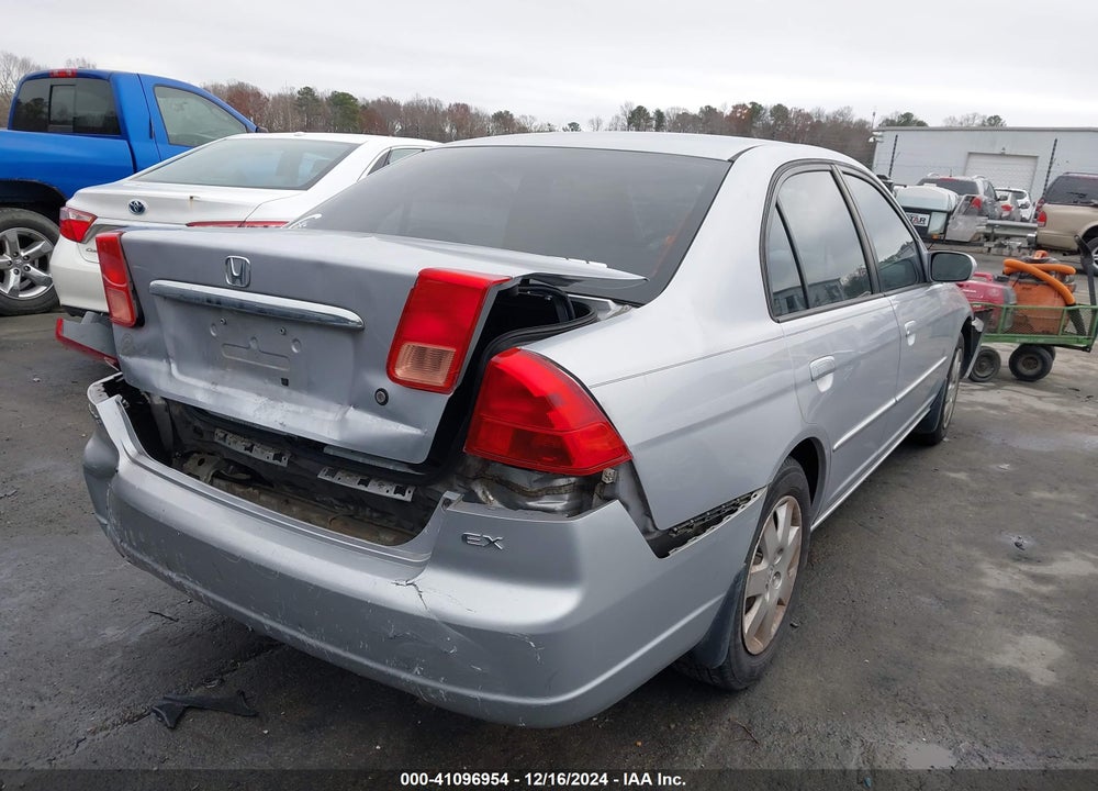 2002 HONDA CIVIC EX VIN: 1HGES25792L002852