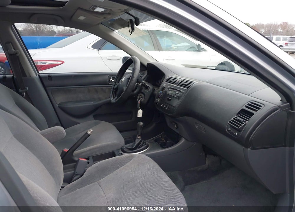 2002 HONDA CIVIC EX VIN: 1HGES25792L002852