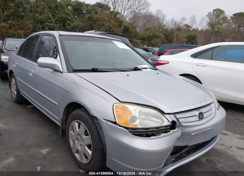 2002 HONDA CIVIC EX VIN: 1HGES25792L002852