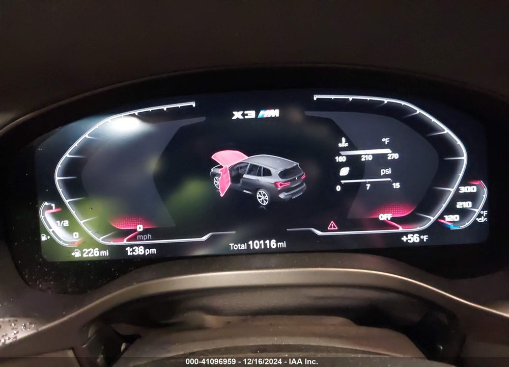 2023 BMW X3 M VIN: 5YM13EC07P9R94082