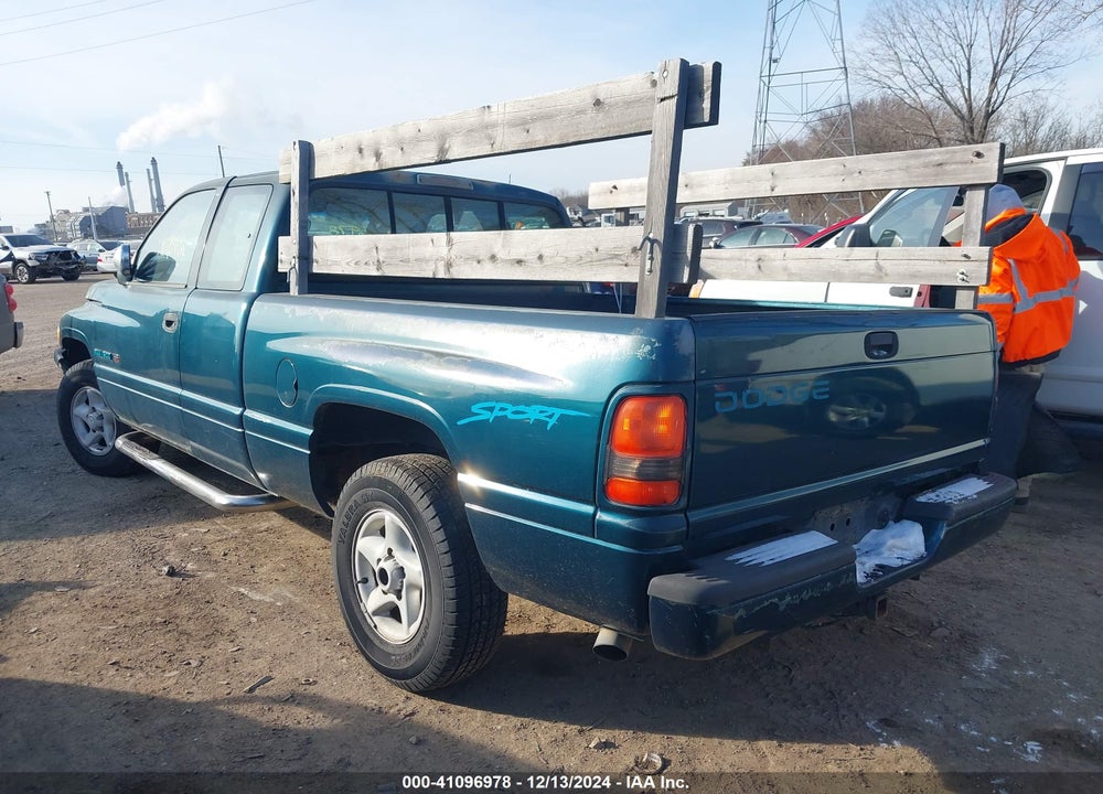 1996 DODGE RAM 1500 VIN: 3B7HC13Z8TG180273