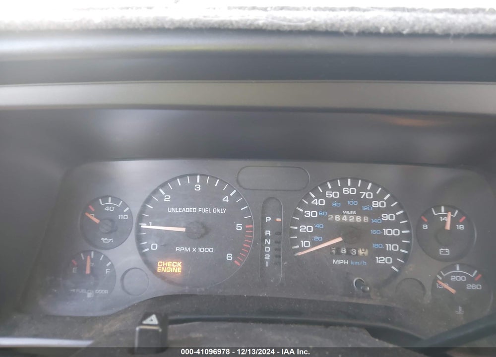 1996 DODGE RAM 1500 VIN: 3B7HC13Z8TG180273