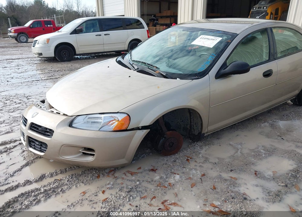 2003 DODGE STRATUS SE VIN: 1B3EL36X83N589701