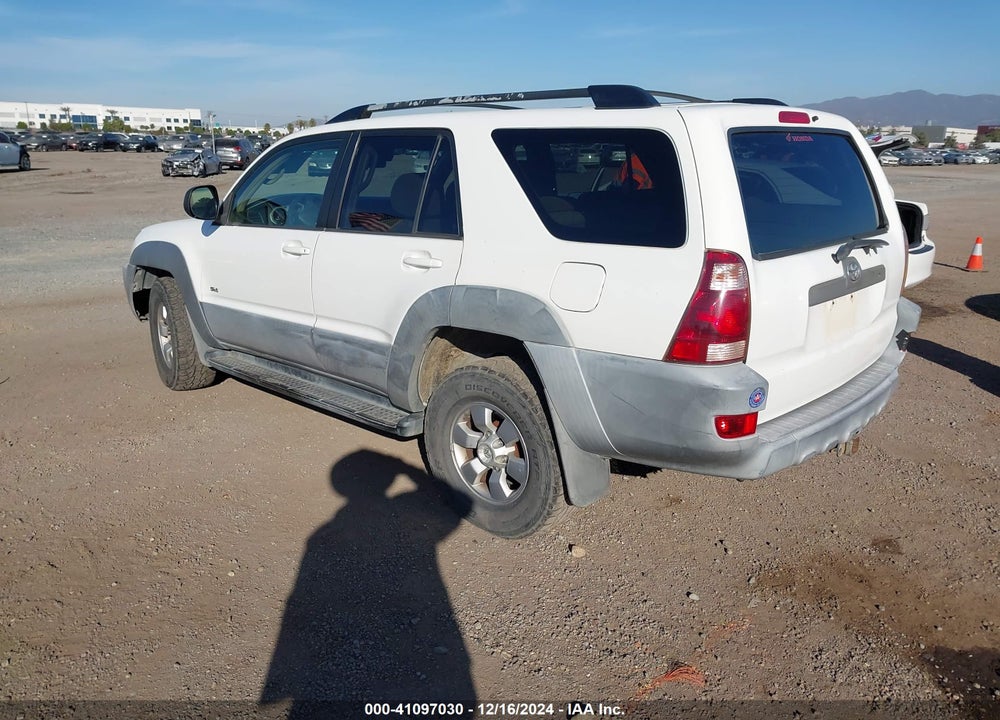 2003 TOYOTA 4RUNNER SR5 V6 VIN: JTEZU14R630003818