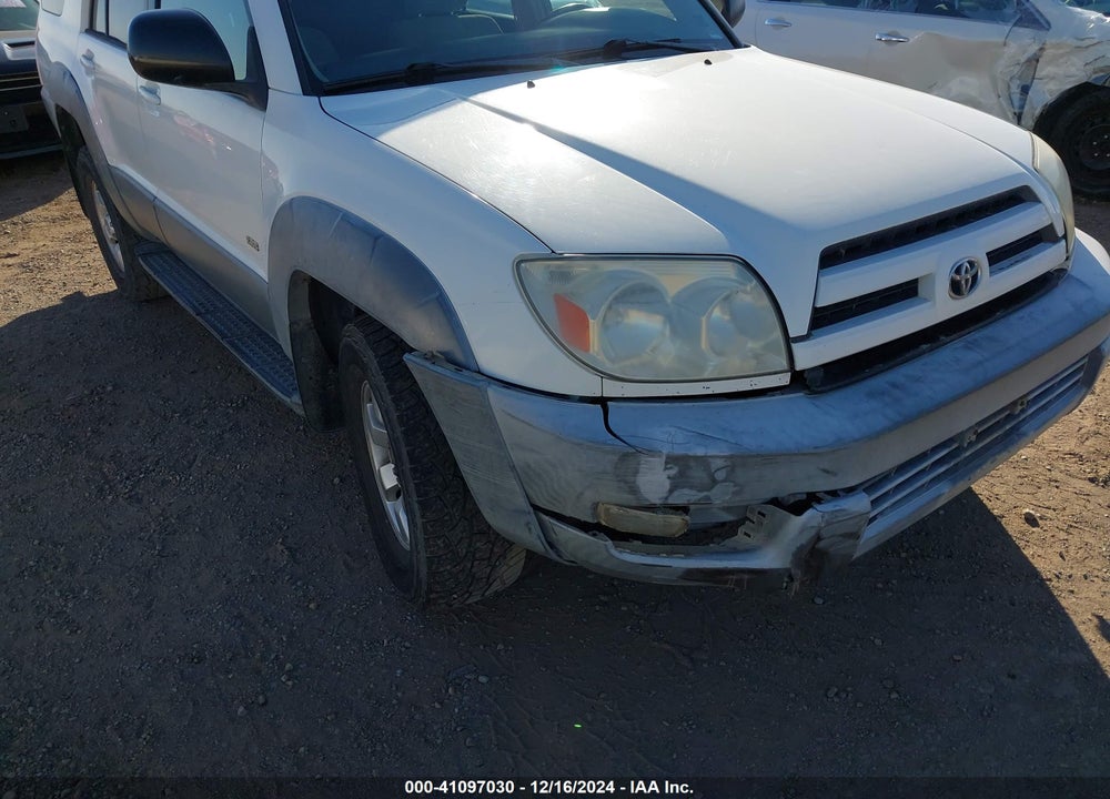 2003 TOYOTA 4RUNNER SR5 V6 VIN: JTEZU14R630003818