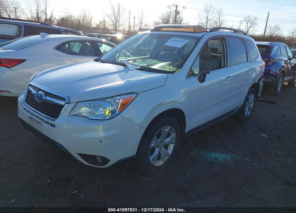 2016 SUBARU FORESTER 2.5I LIMITED VIN: JF2SJAHC1GH407400