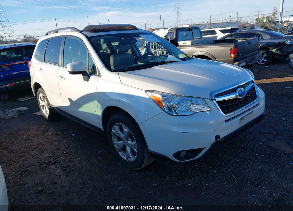 2016 SUBARU FORESTER 2.5I LIMITED VIN: JF2SJAHC1GH407400