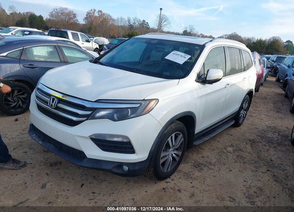 2017 HONDA PILOT EX-L VIN: 5FNYF6H56HB036860