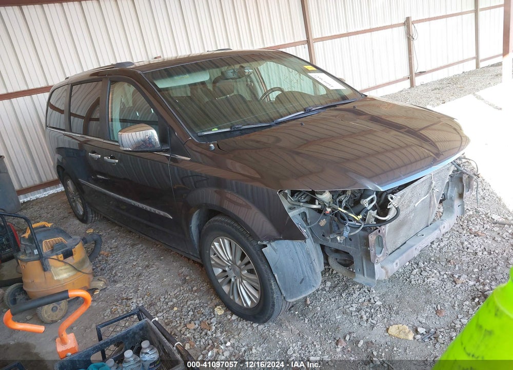 2015 CHRYSLER TOWN & COUNTRY LIMITED PLATINUM VIN: 2C4RC1GG3FR554493