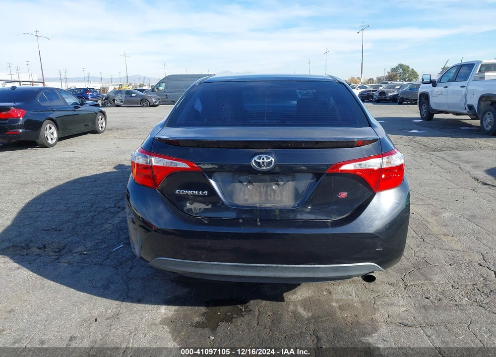 2016 TOYOTA COROLLA S PLUS VIN: 5YFBURHE6GP395934