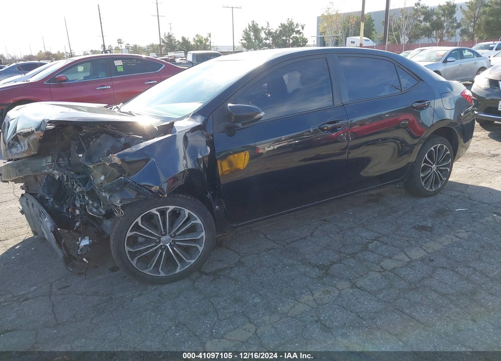 2016 TOYOTA COROLLA S PLUS VIN: 5YFBURHE6GP395934
