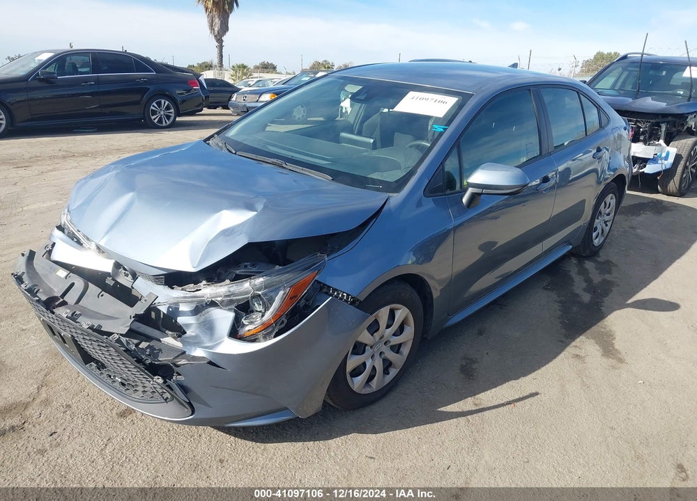 2022 TOYOTA COROLLA LE VIN: JTDEPMAE5N3033990