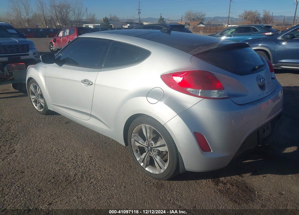 2016 HYUNDAI VELOSTER VIN: KMHTC6AD2GU248337